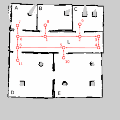 Planning on Graph Maps